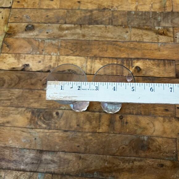 Pair Of Anthropologie Gemma Flute Champagne Glasses 7.5 In Tall - Picture 3 of 6